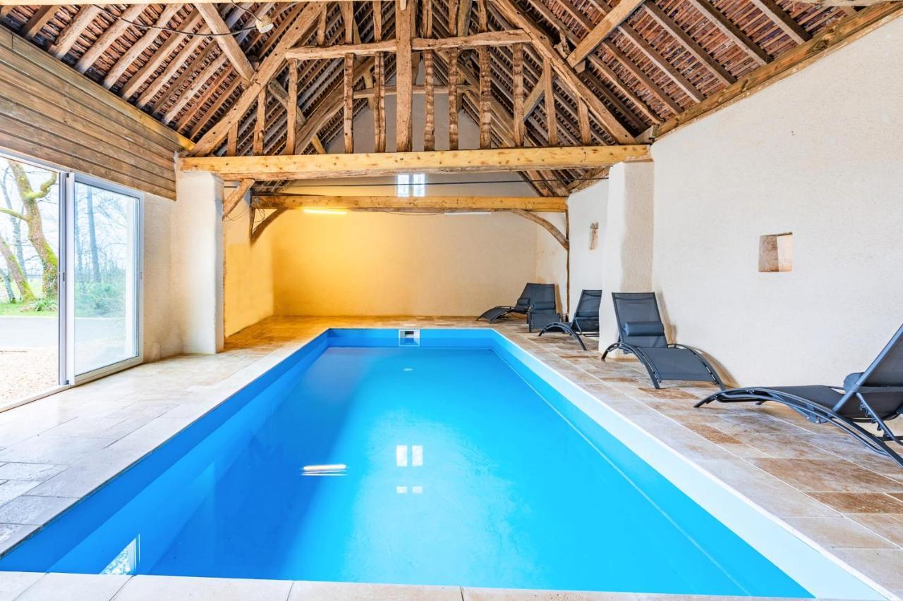 Crazy Villa Champs Corons 61 - Interior Heated Pool - 2H From Paris - 30P Les Menus Екстер'єр фото