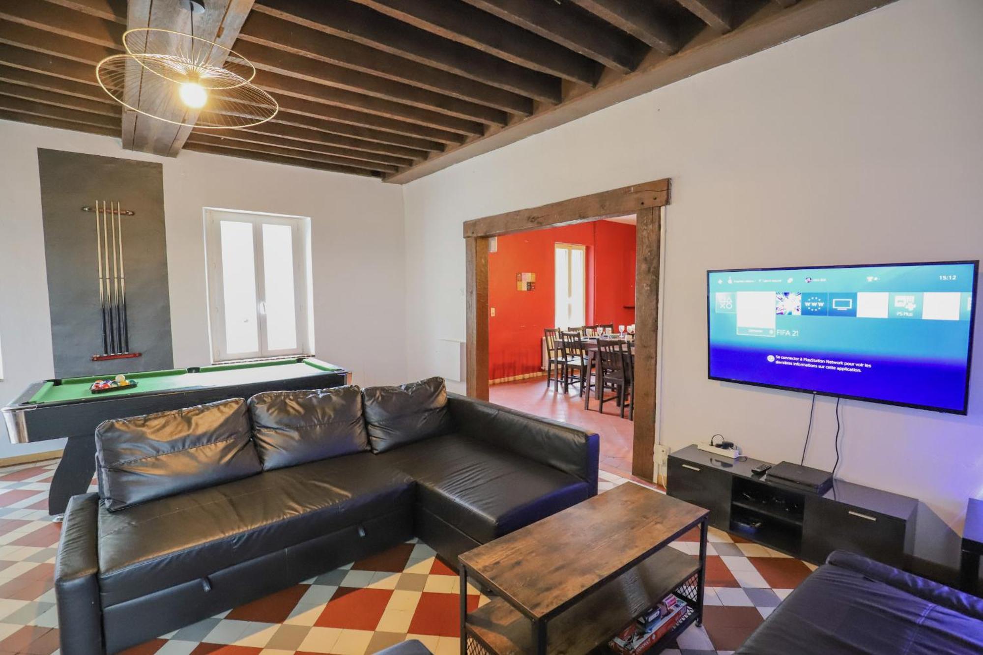 Crazy Villa Champs Corons 61 - Interior Heated Pool - 2H From Paris - 30P Les Menus Екстер'єр фото